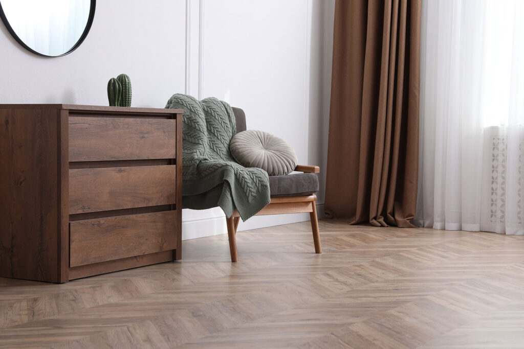 LVT flooring costs for a parquet floor