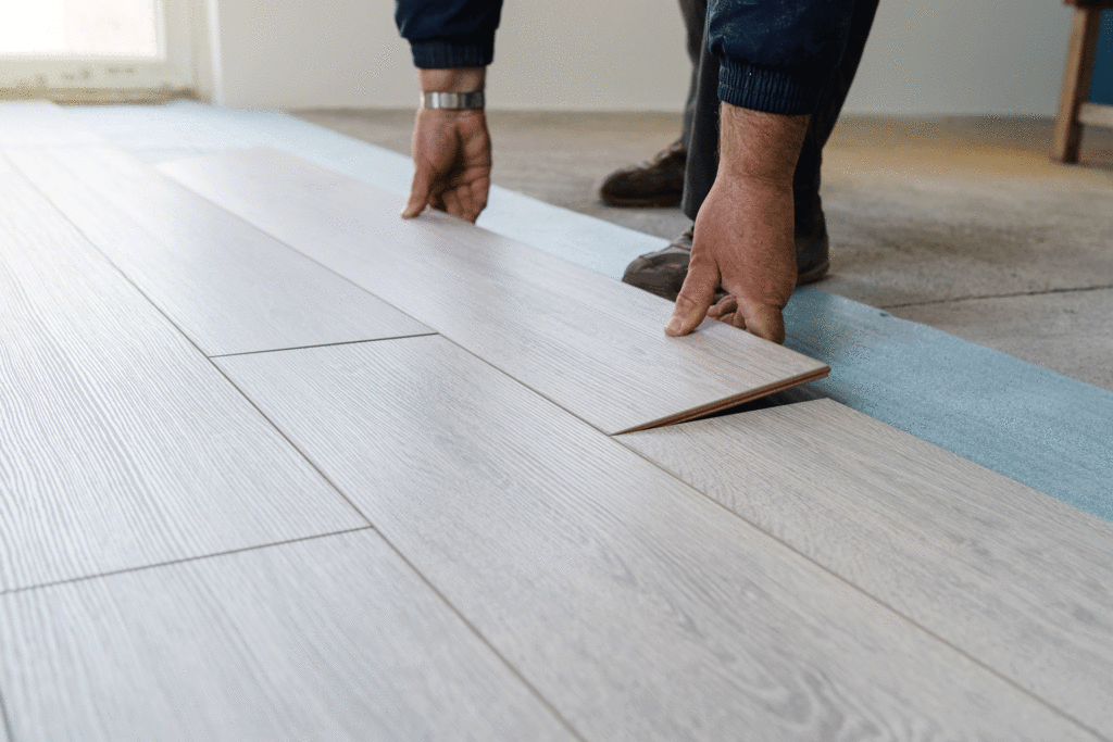 vinyl as one of the wood floor alternatives