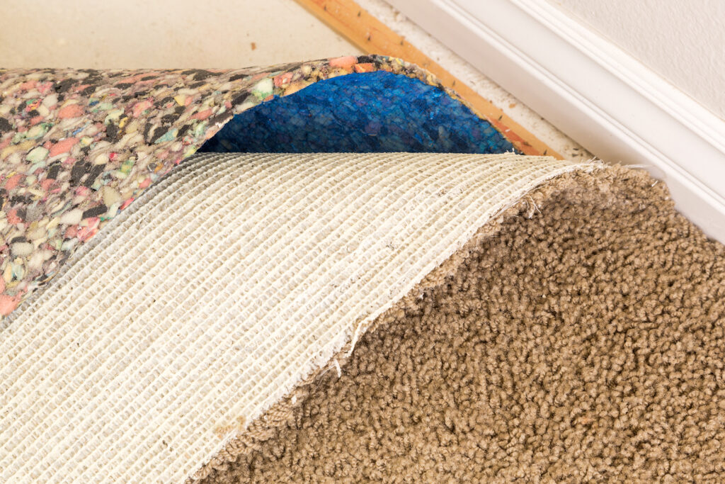 removing carpet from stairs