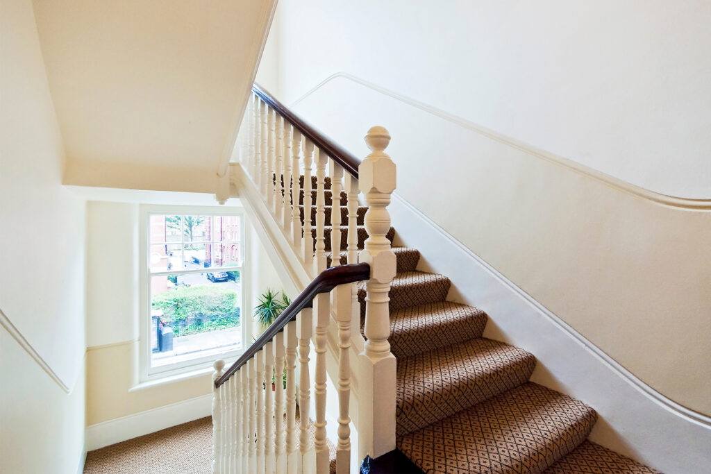 carpet as one of the best options for stairs